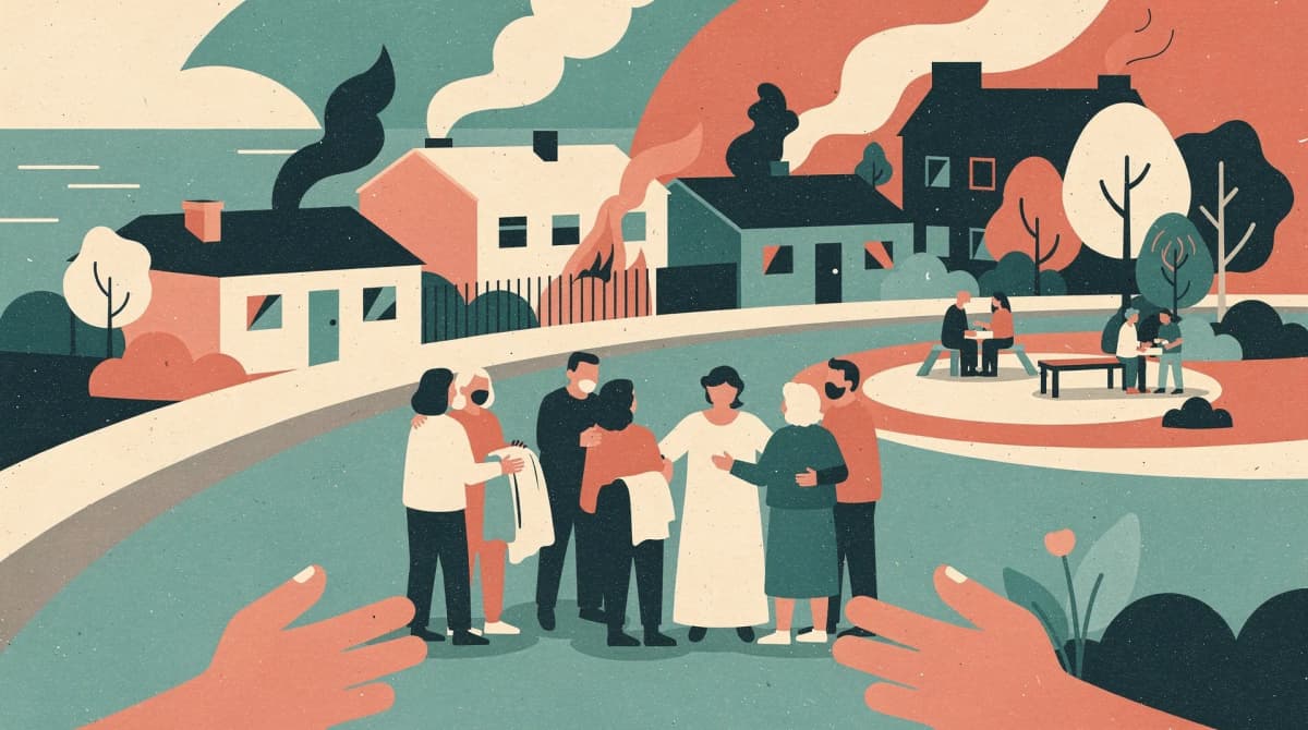 Paseos del Mar: Vecinos se movilizan en apoyo tras trágico incendio