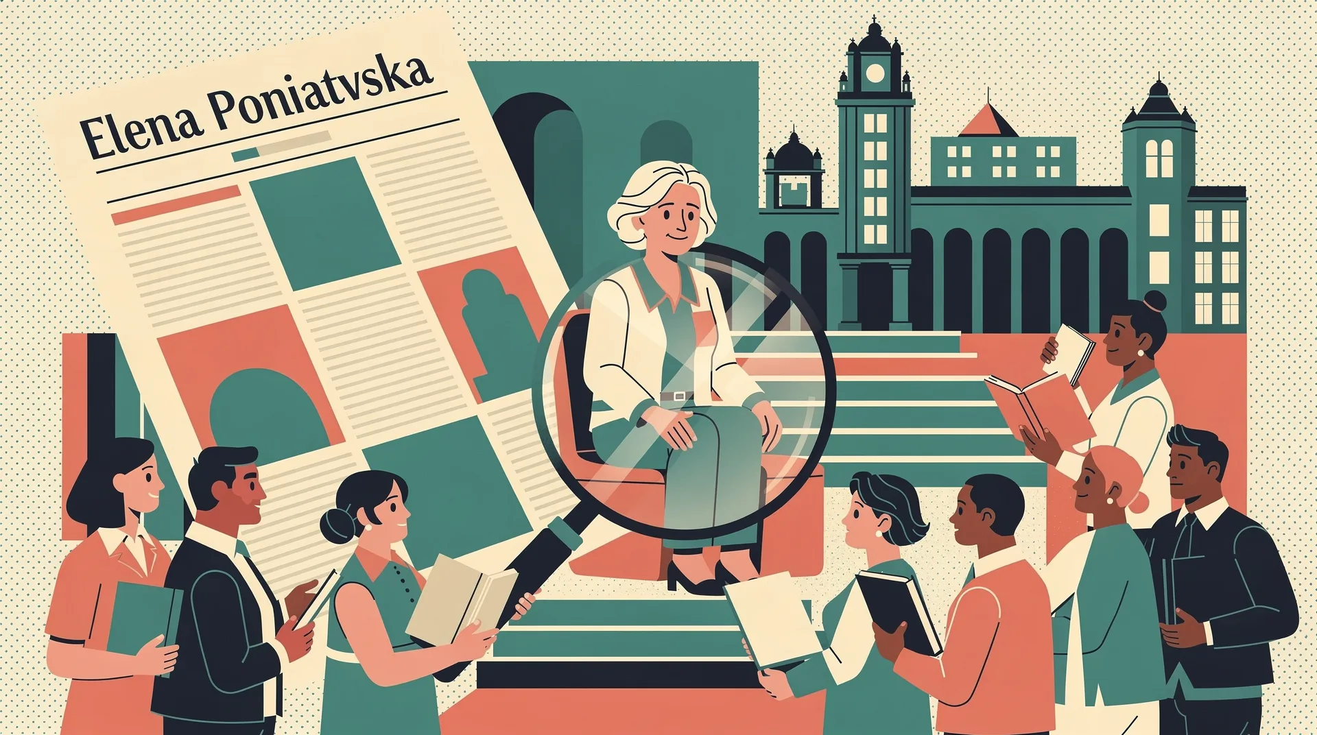 Elena Poniatowska recibe un homenaje con Ágora cultural y festival de letras en la CDMX