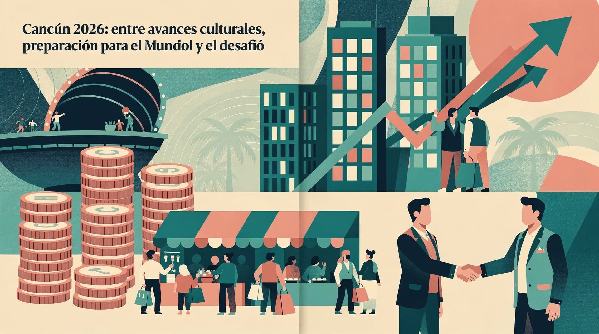 Cancún 2026: entre avances culturales, preparación para el Mundial y el desafío económico del precio de la tortilla