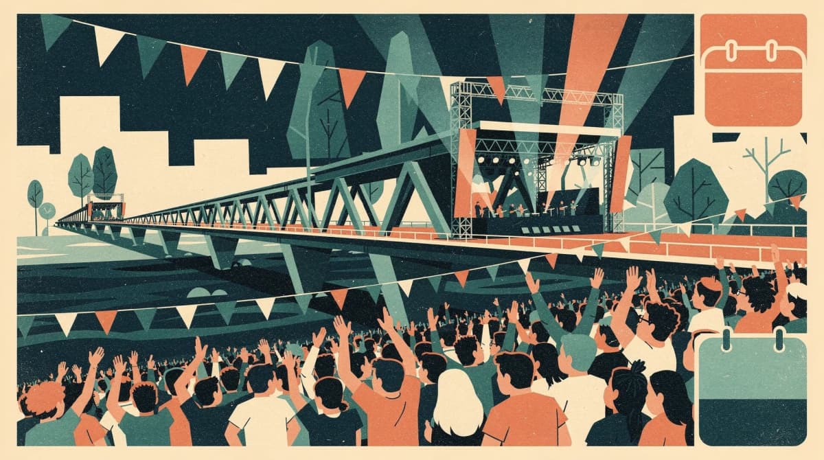 Concierto de Morat en Puente Vehicular Nichupté atrae a más de 20 mil personas