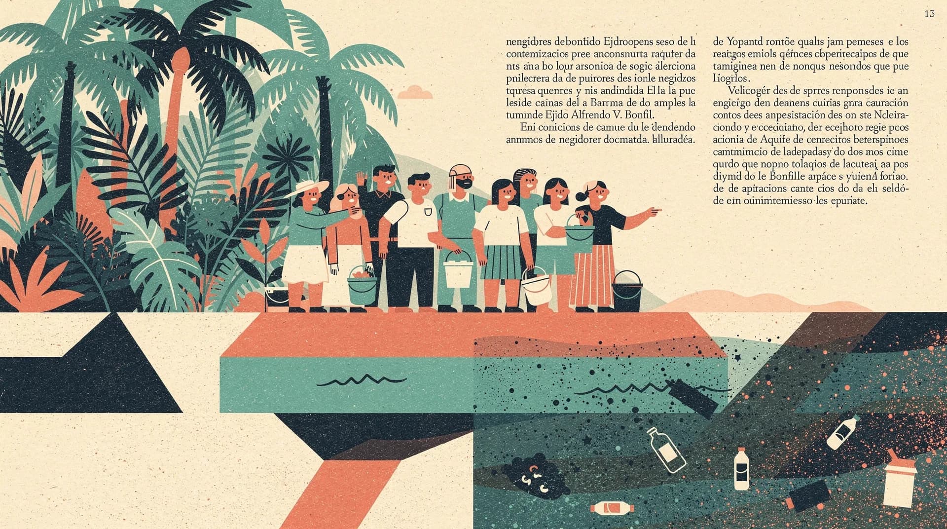 Ejido Alfredo V. Bonfil: Vecinos denuncian contaminación del manto acuífero y opacidad municipal en Cancún