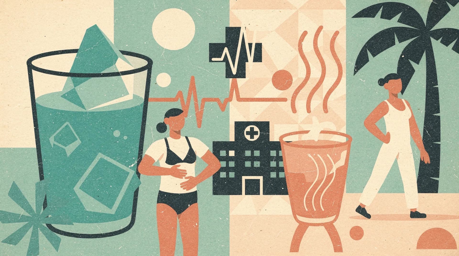 Agua fría o caliente: ¿Cuál es mejor para la digestión en el calor de Cancún?